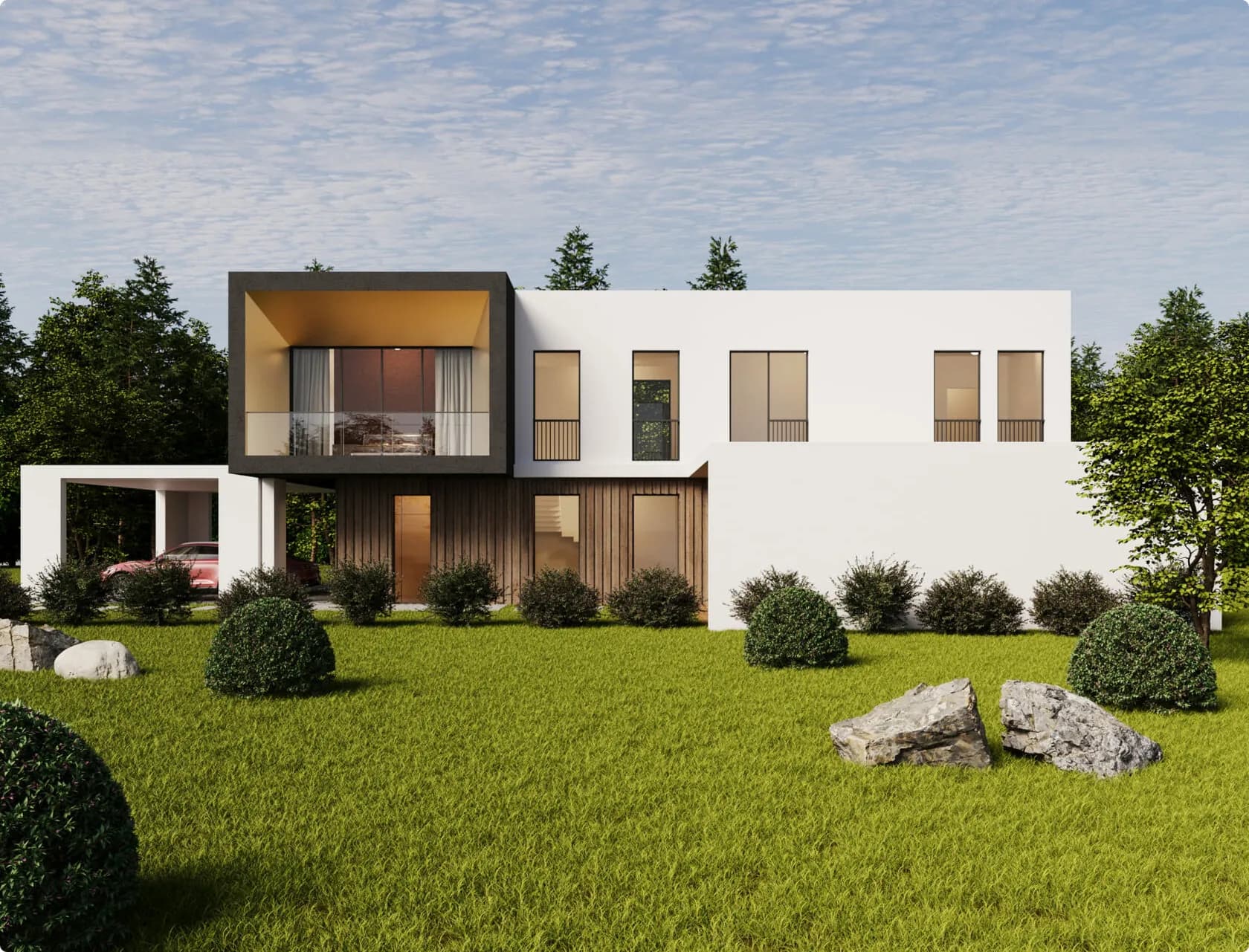 Современный дом