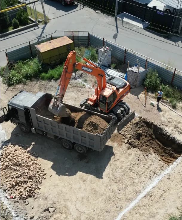 Армирование и заливка фундамента частного дома