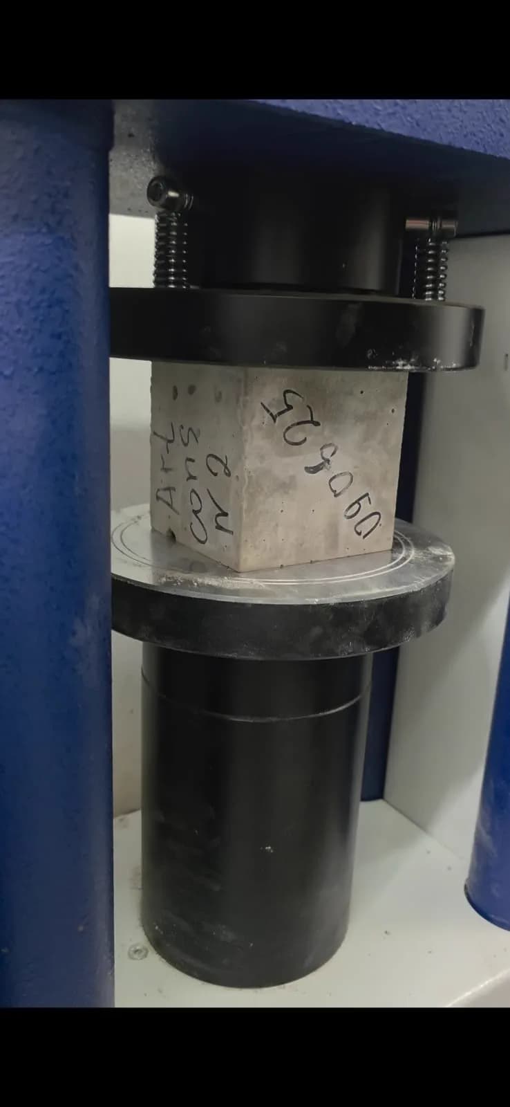 Laboratory concrete quality control for Bereke Group construction work