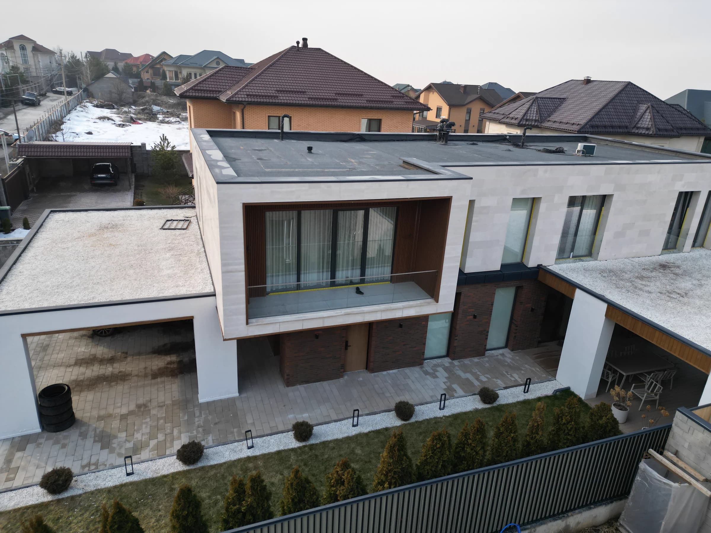 Завершенный дом Melbourne после сдачи