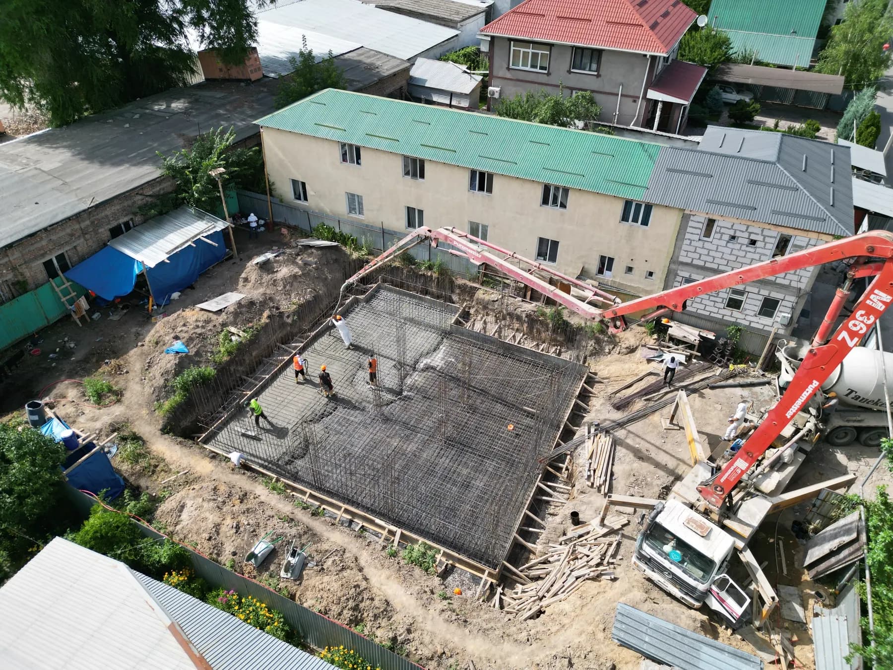 Инженерная команда Bereke Group планирует строительный проект